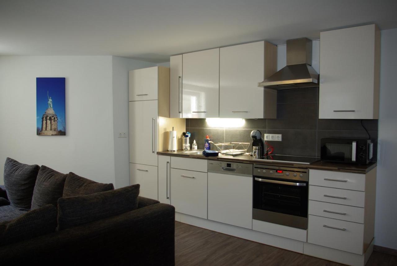 Ferienwohnung Am Hermann Detmold Dış mekan fotoğraf