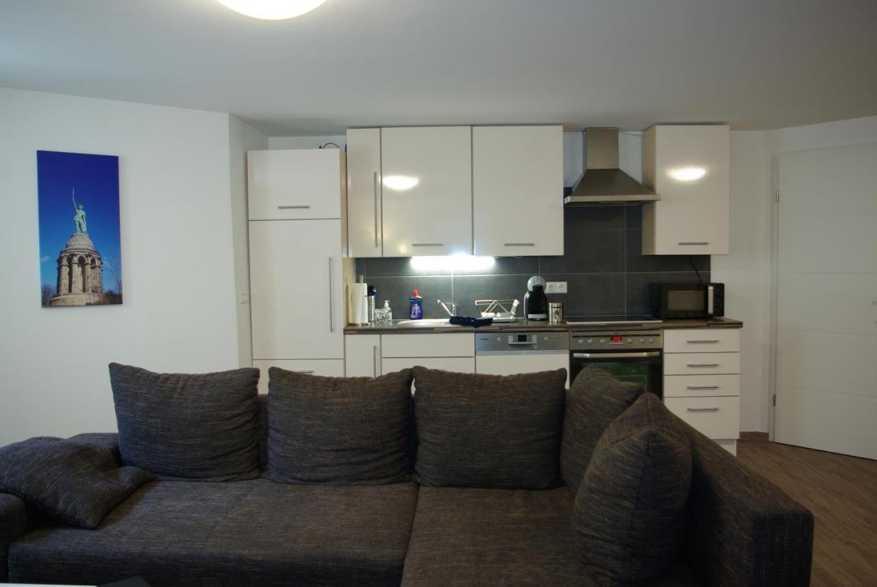 Ferienwohnung Am Hermann Detmold Dış mekan fotoğraf